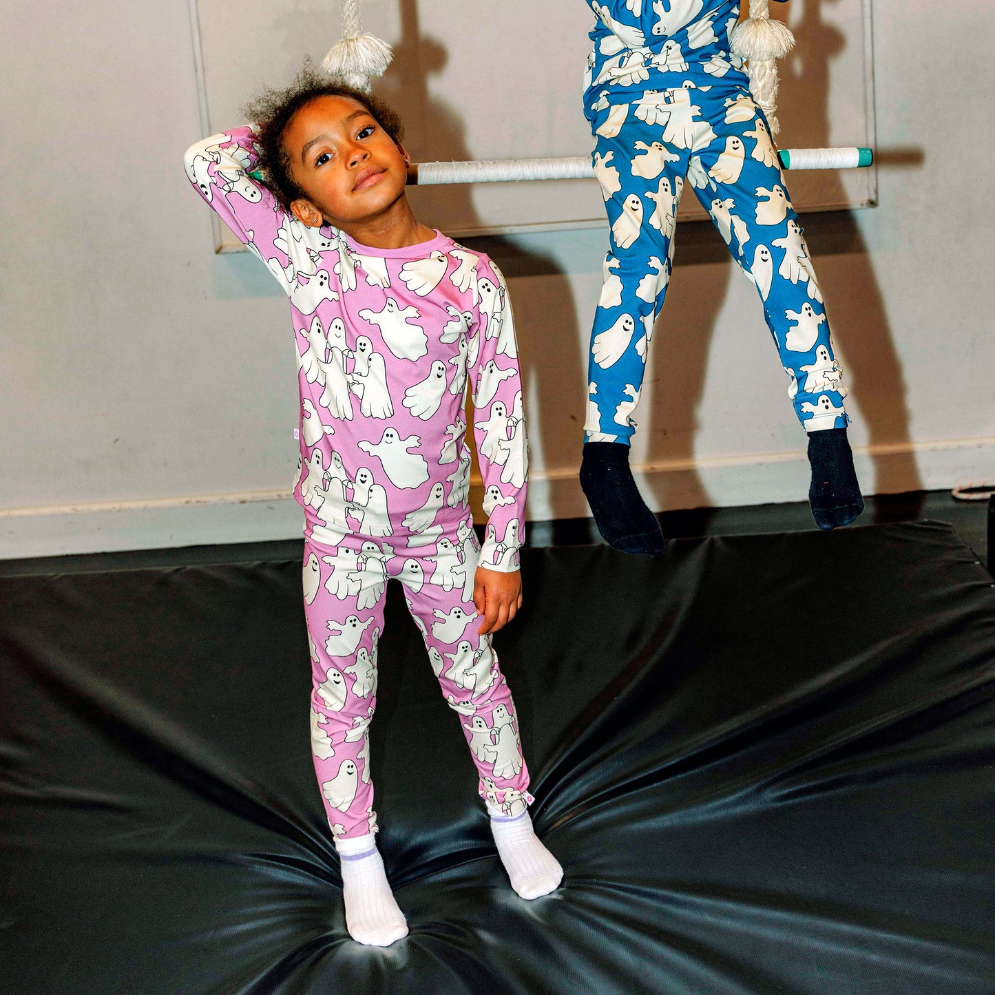Smafolk Organic Cotton Leggings - Dancing Ghosts