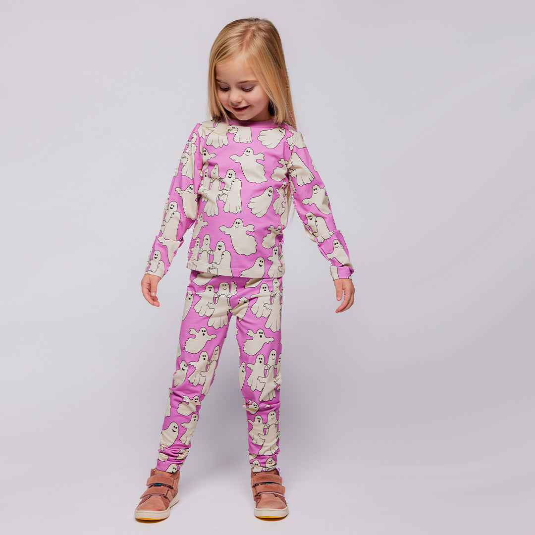 Smafolk Organic Cotton Leggings - Dancing Ghosts