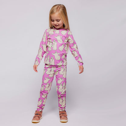 Smafolk Organic Cotton Leggings - Dancing Ghosts