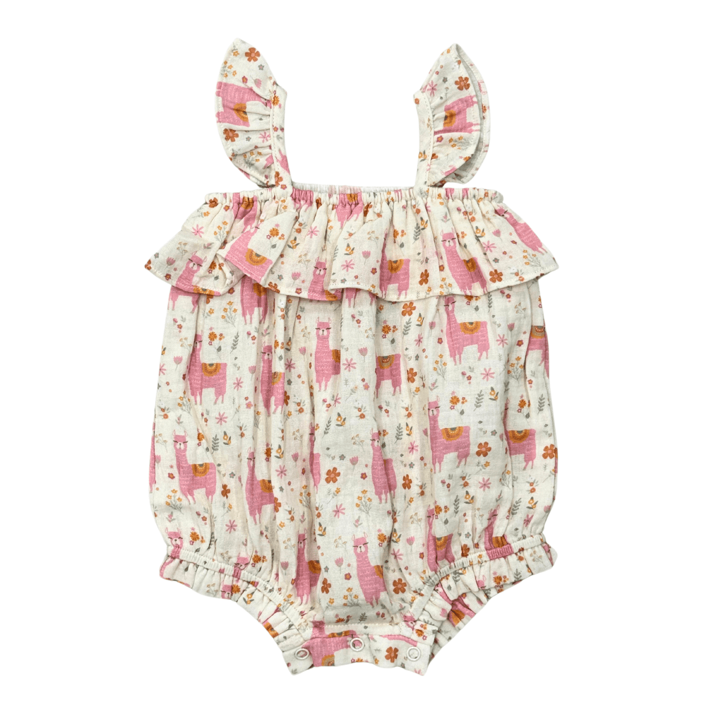 Cotton Gauze Bubble Romper - Baby Girl | babysprouts
