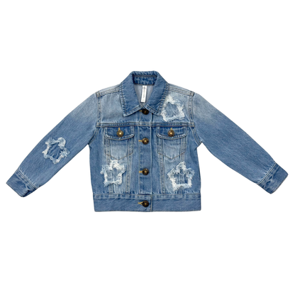 Denim Jacket - Mid Blue Wash