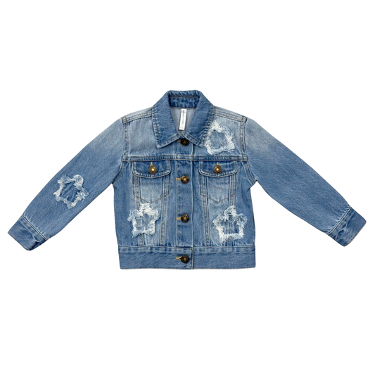 Denim Jacket - Mid Blue Wash