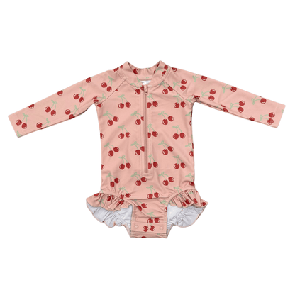 babysprouts Ruffle Rash Guard Swimsuit 