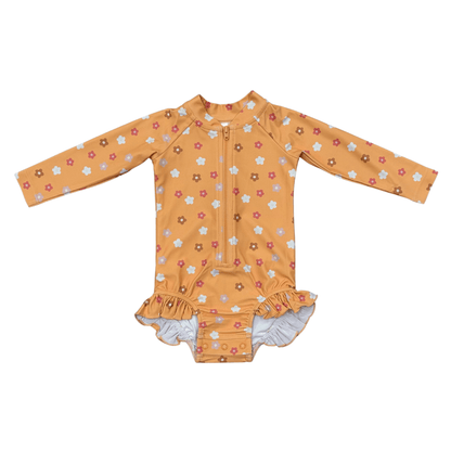 babysprouts Ruffle Rash Guard Swimsuit 
