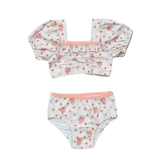 babysprouts Puff Sleeve Swimsuit