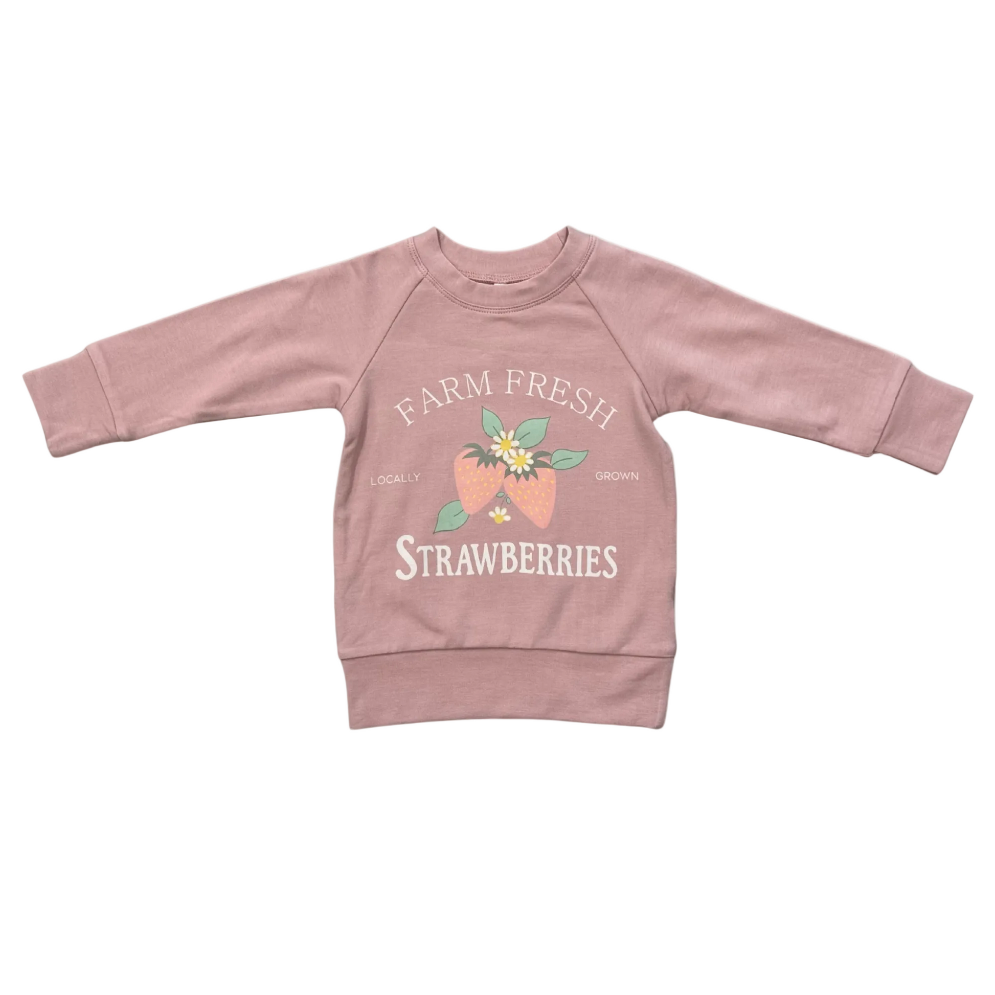 Girls Bamboo Terry Raglan Sweatshirt - Sporty Kids Top | babysprouts