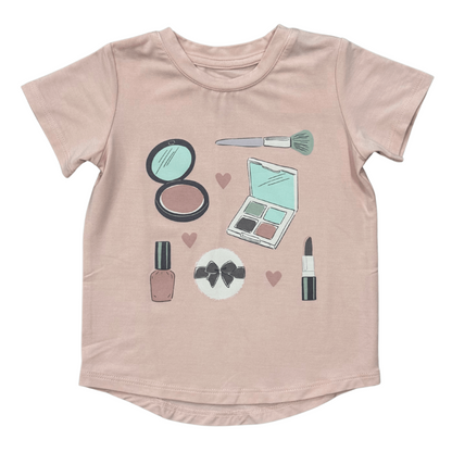 Girls Bamboo Viscose Short Sleeve Tee - Classic Kids Shirt | babysprouts