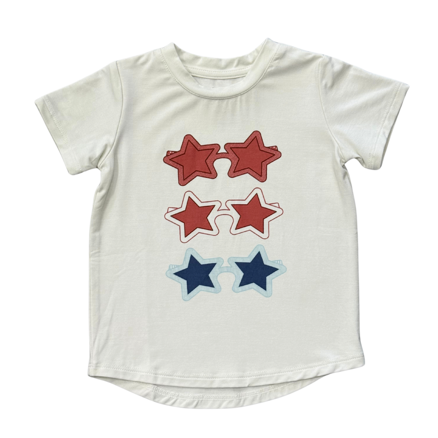 Bamboo Short Sleeve Tee - Americana Prints