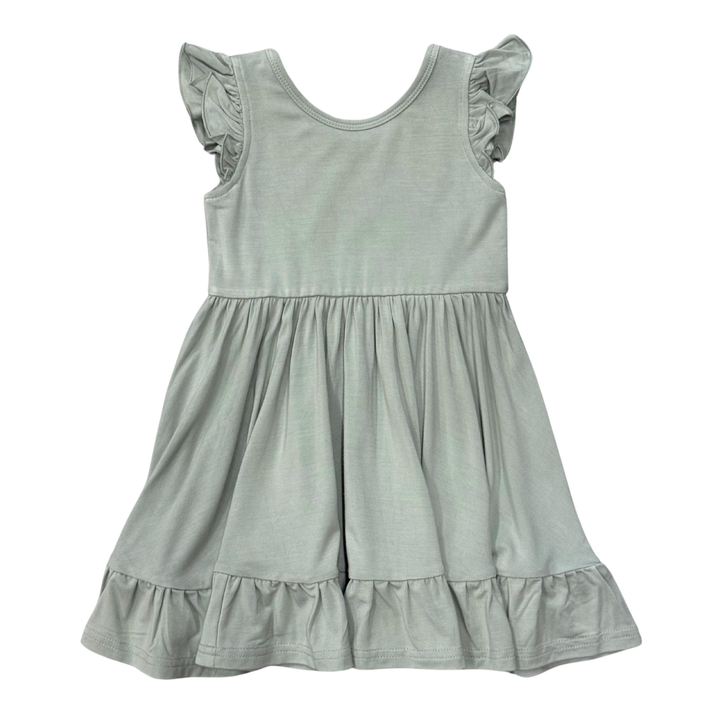 Girls Bamboo Viscose Sleeveless Twirl Dress - Kids Dress | babysprouts