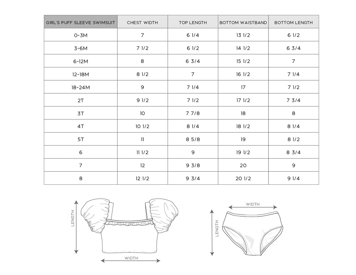 Recycled Polyester Puff Sleeve Two-Piece Swimsuit