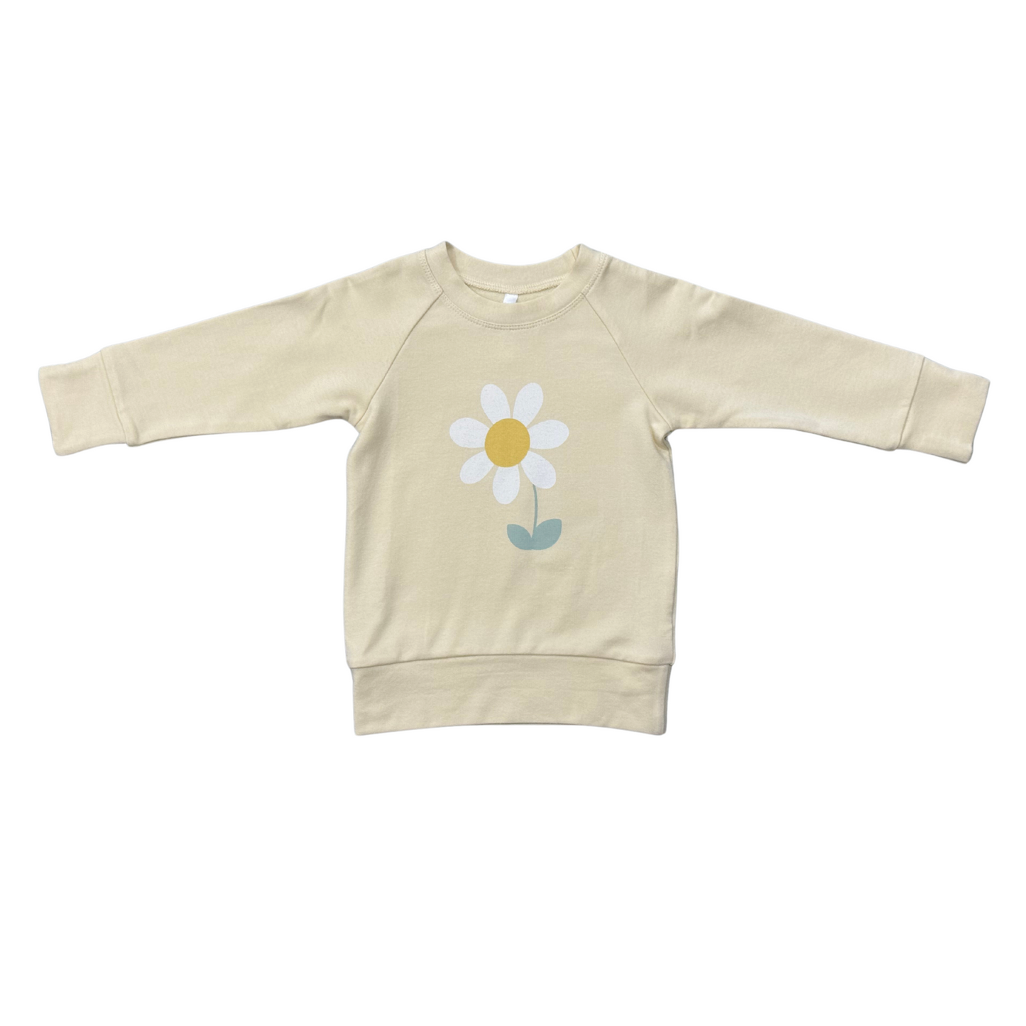 Girls Bamboo Terry Raglan Sweatshirt - Sporty Kids Top | babysprouts