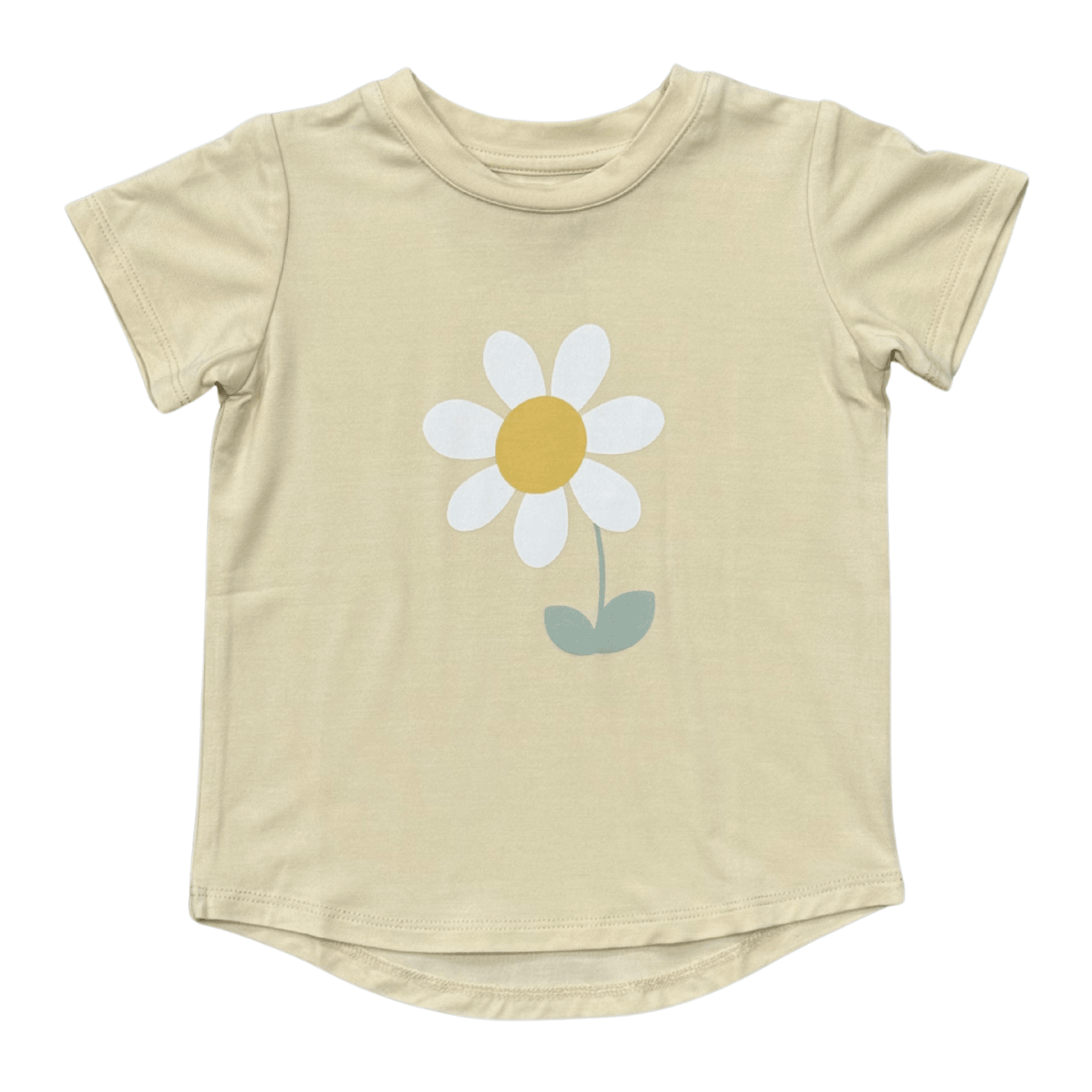 Girls Bamboo Viscose Short Sleeve Tee - Classic Kids Shirt | babysprouts