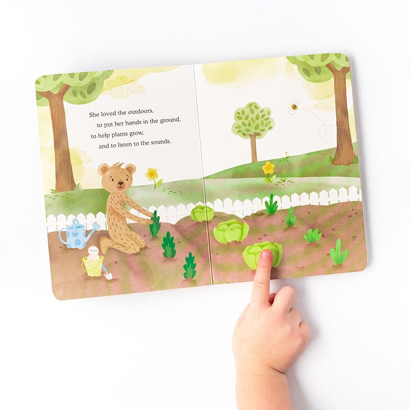Honey Bear Plush Toy & Gratitude Books Set