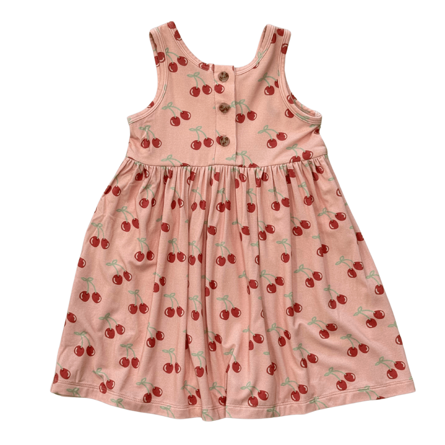 Bamboo Viscose Henley Tank Dress - Girls' Prints | babysprouts