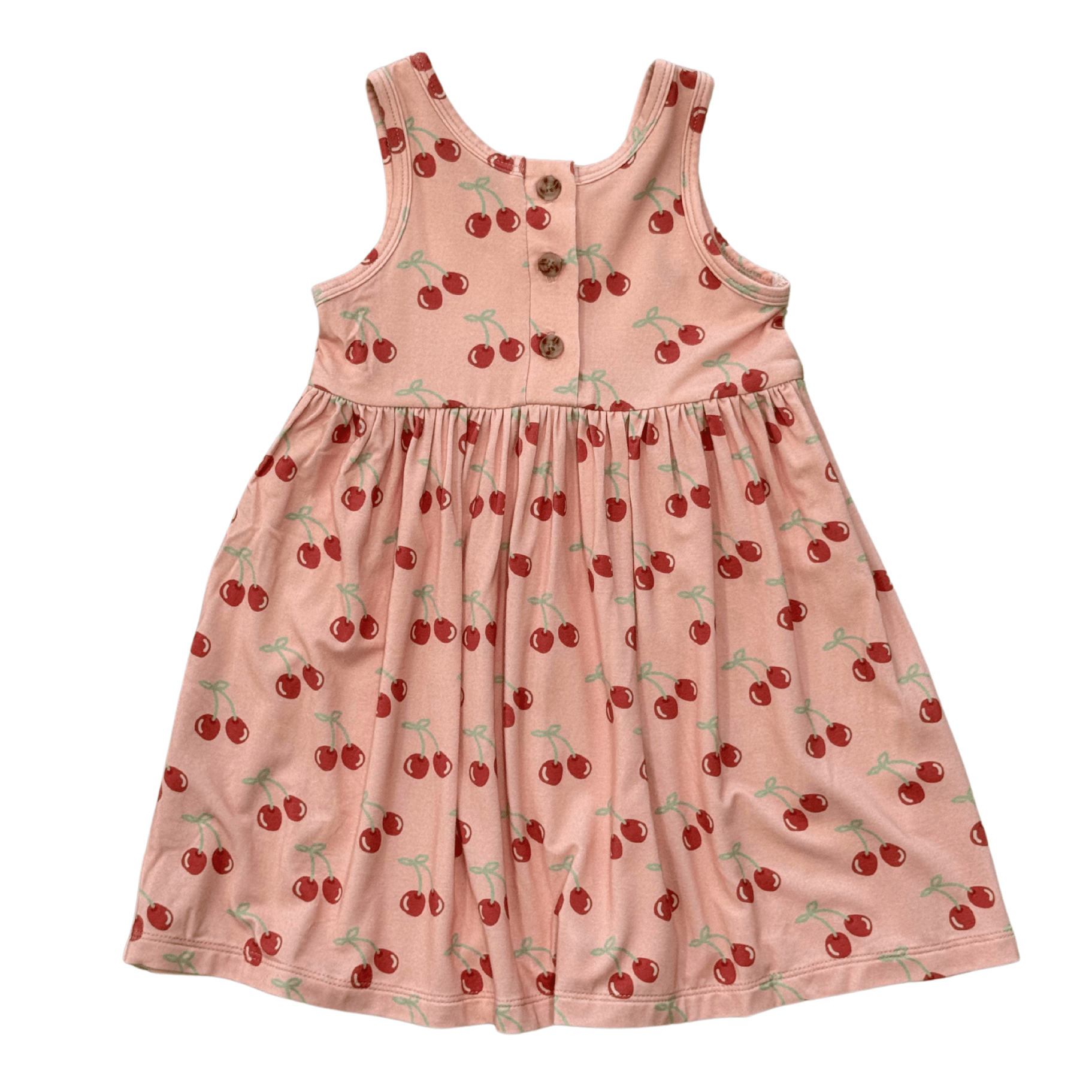 Bamboo Viscose Henley Tank Dress - Girls' Prints | babysprouts