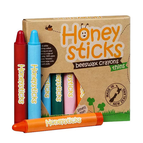 Honeysticks Thins beeswax crayons