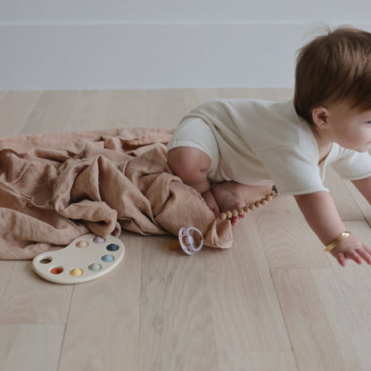 Muslin swaddle blanket, various colors*