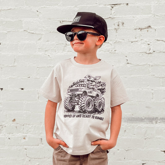 Eggslayer Tee - Vintage Cream Easter Shirt for Kids | Little Rad Things 