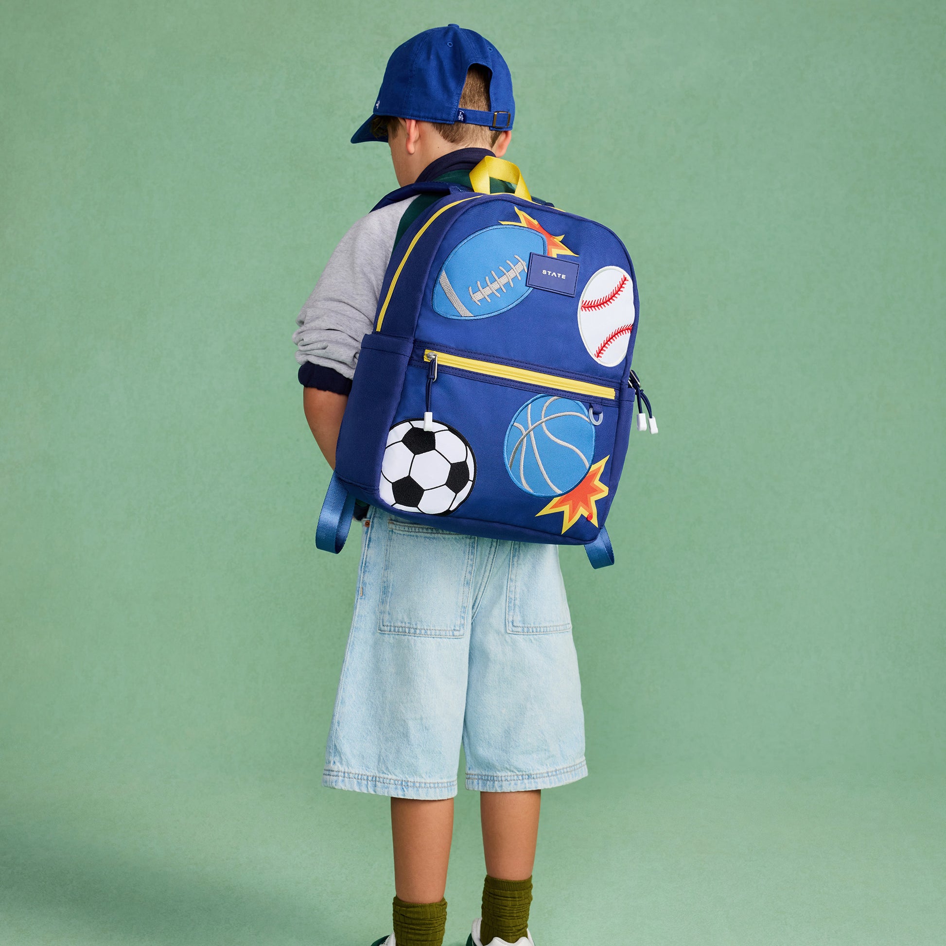 State Bags Kane Backpack - Patchwork Sports