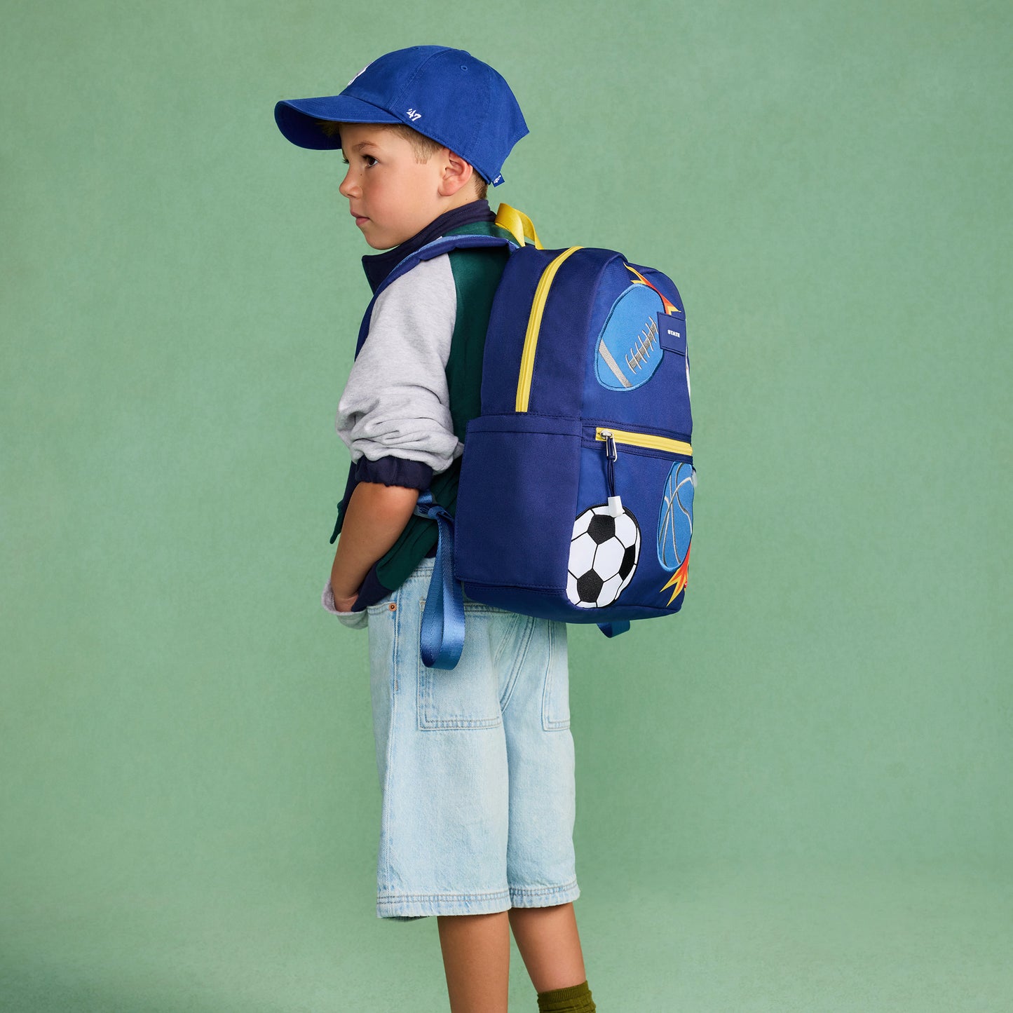 State Bags Kane Backpack - Patchwork Sports