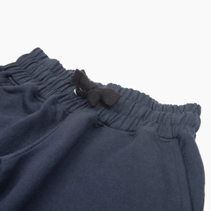 Organic Cotton Loopknit Kids Sweatpants - Navy or Gray | Jackalo