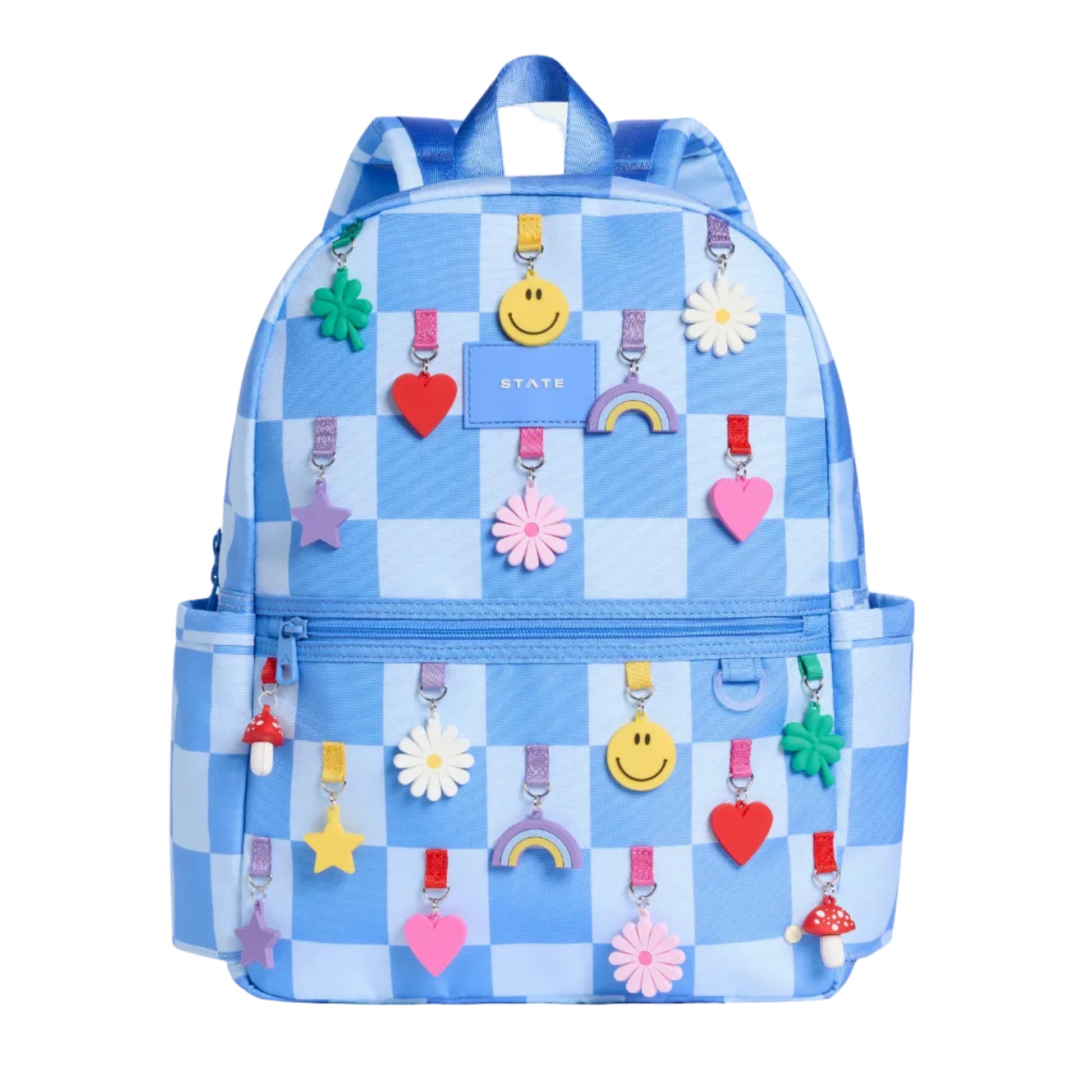 State Bags Kane Backpack - Charms Blue Check