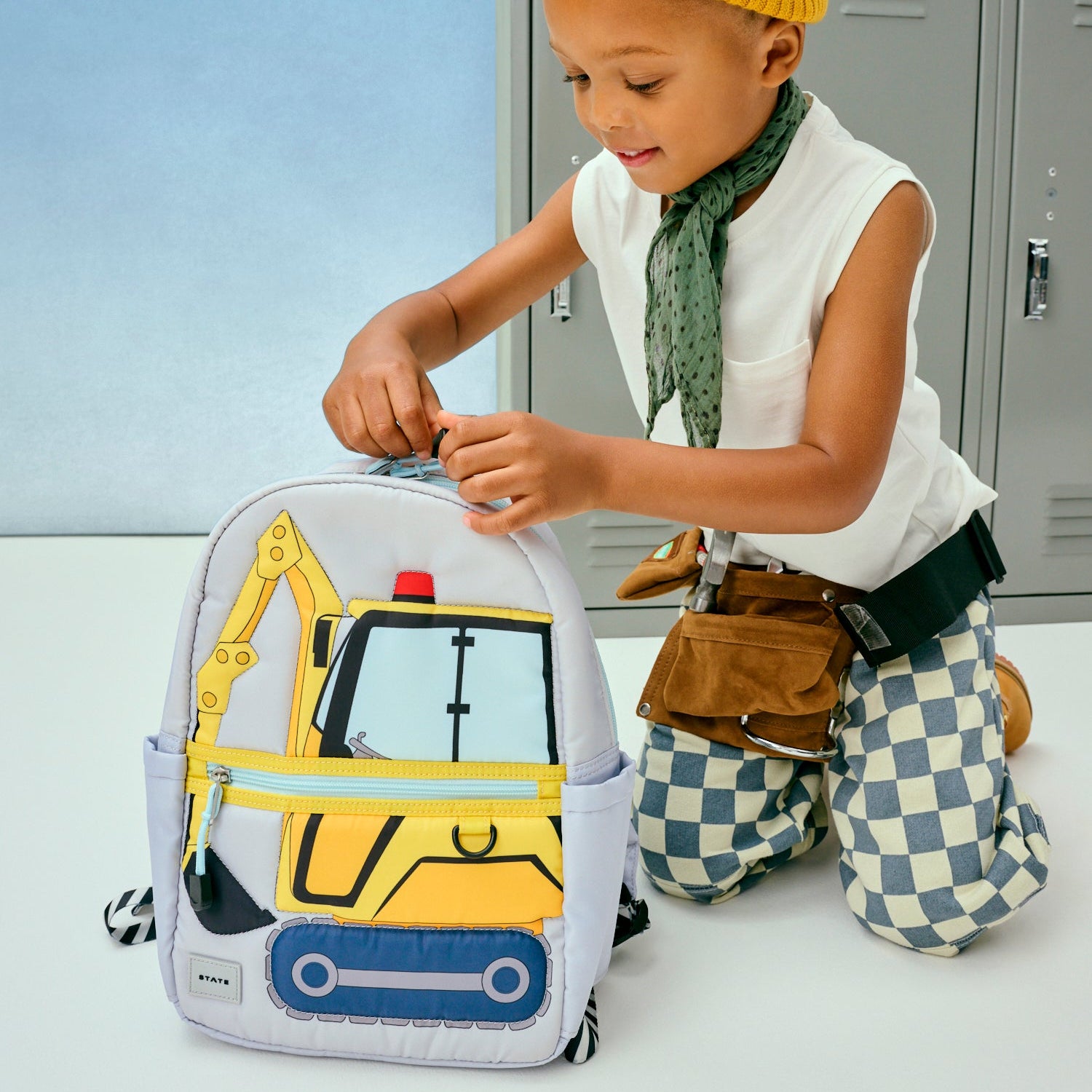 State Bags KaneMiniBACKPACK_ConsTRUCTION