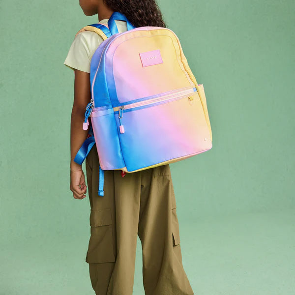State Bags Kane Kids Backpack Blue Pink Yellow Gradient – The Green Crib & Kid