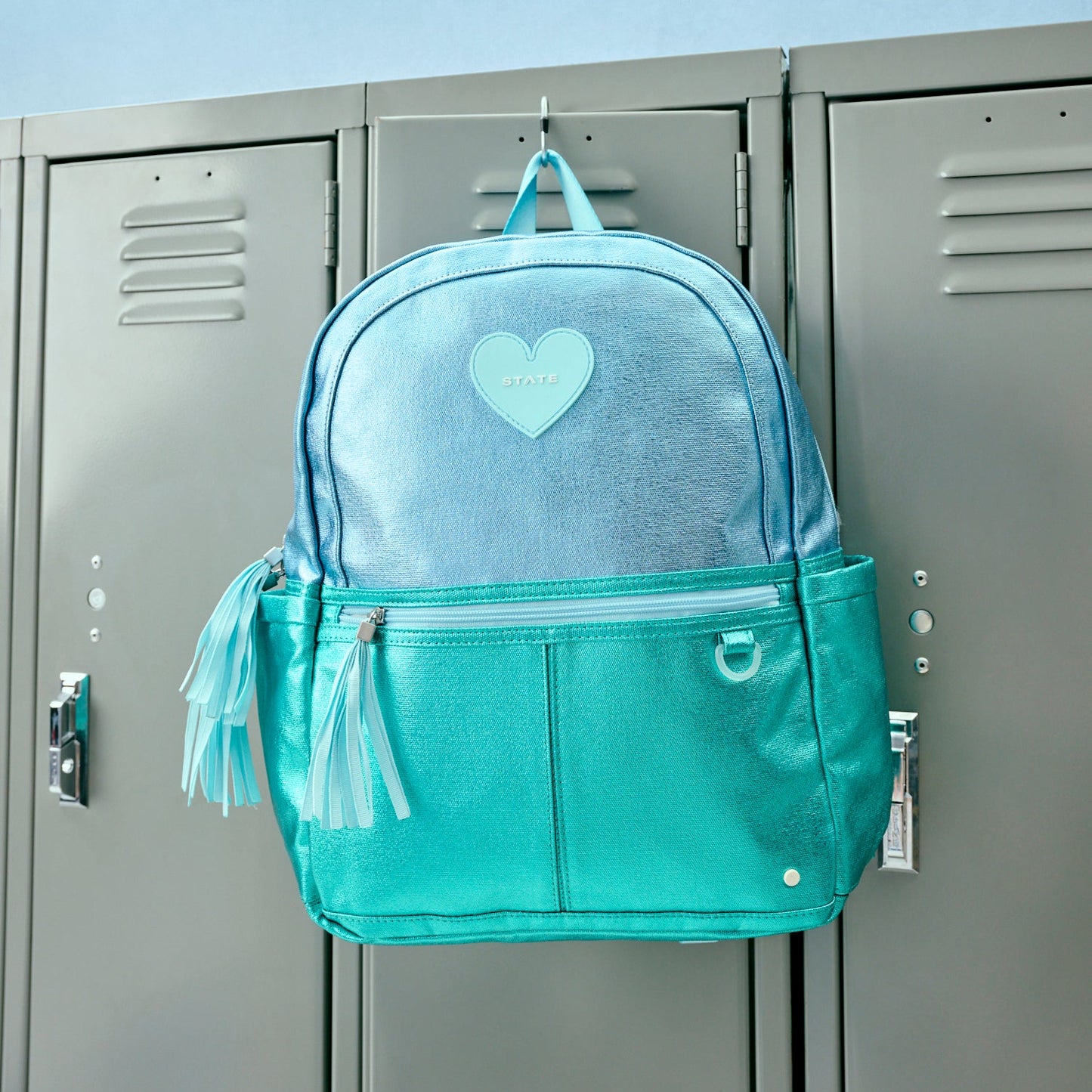 State Bags Kane Backpack - Blue/Turquoise Colorblock