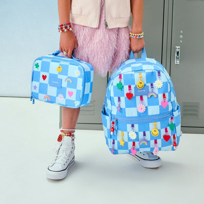 State Bags Rodgers Lunch Box - Charms Blue Check