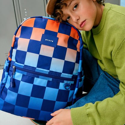 State Bags Kane Backpack - Gradient Checkerboard