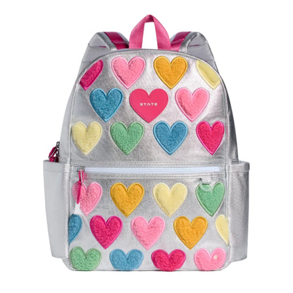 State Bags Kane Backpack - Happy Fuzzy Hearts