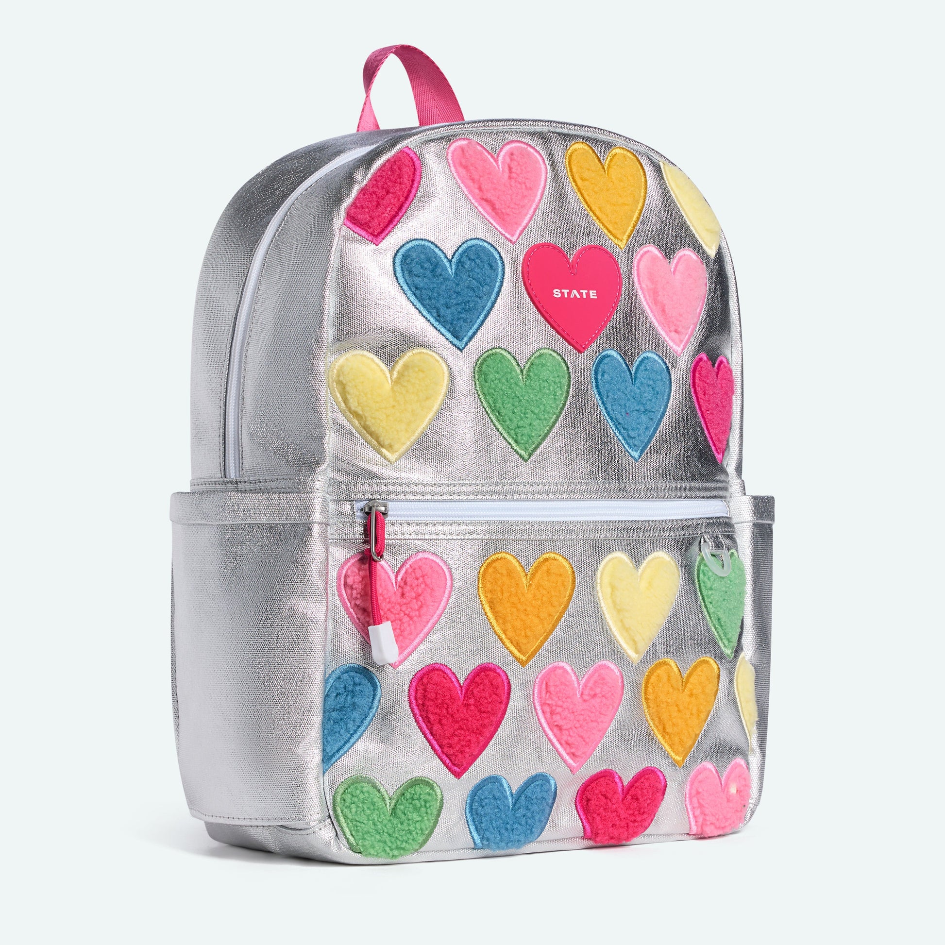 State Bags Kane Backpack - Happy Fuzzy Hearts
