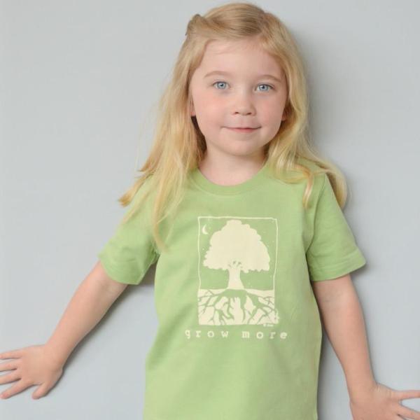 Grow More Tree Organic Cotton T-Shirt for Kids | Uni-T