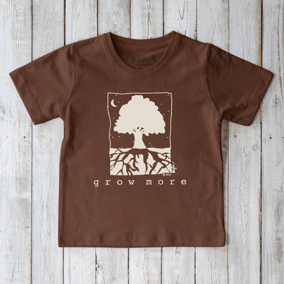 Grow More Tree Organic Cotton T-Shirt for Kids | Uni-T