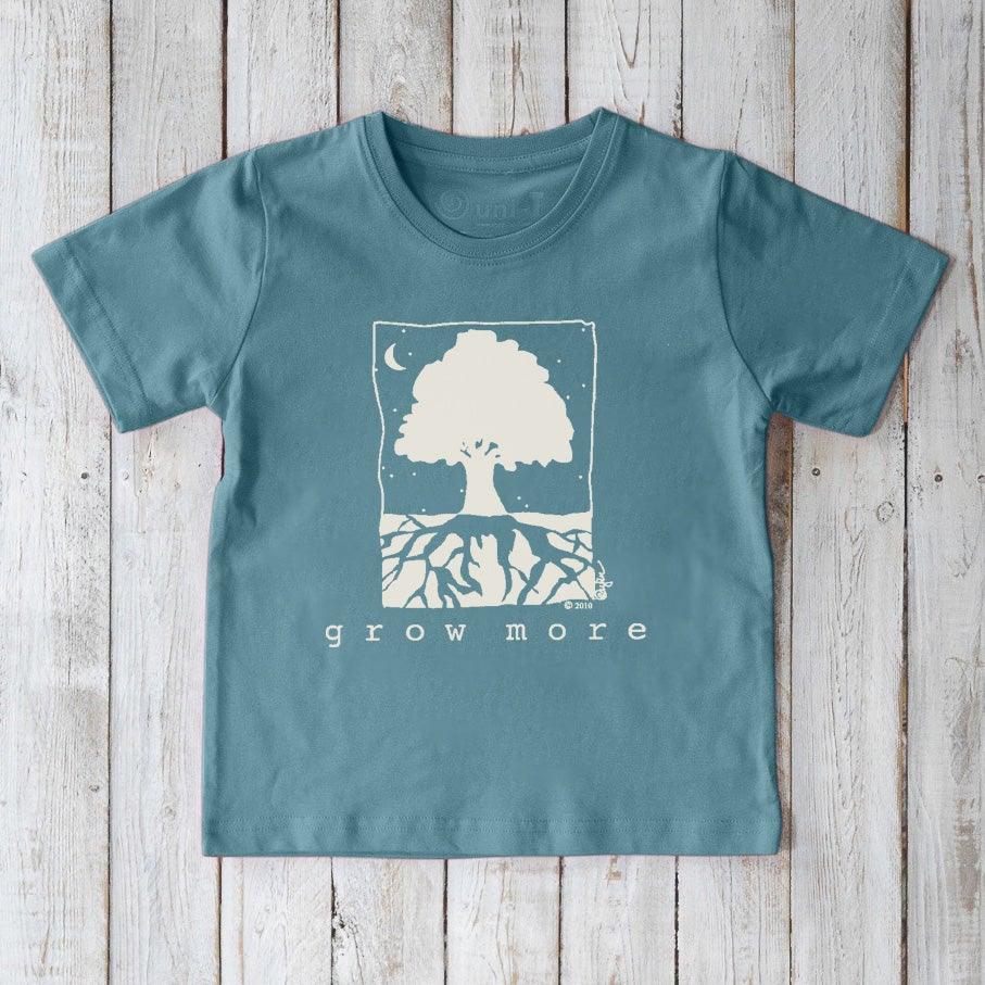Grow More Tree Organic Cotton T-Shirt for Kids | Uni-T