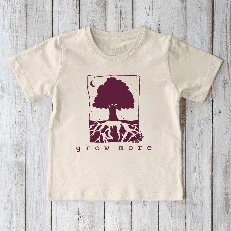 Grow More Tree Organic Cotton T-Shirt for Kids | Uni-T