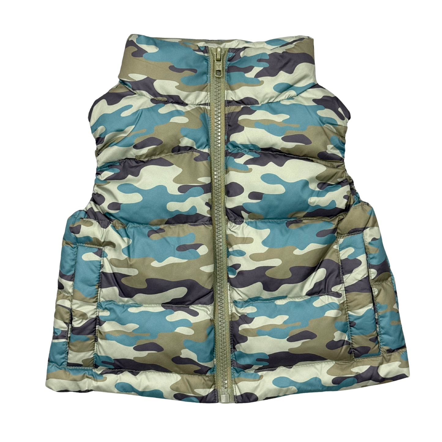 Puffer Vest - Camouflage