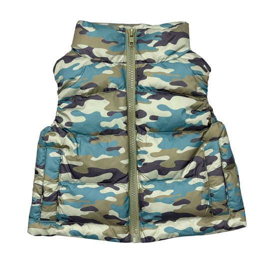 Puffer Vest - Camouflage