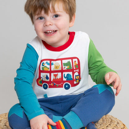 Kite Organic Cotton Long Sleeve T-Shirt - Team Bus