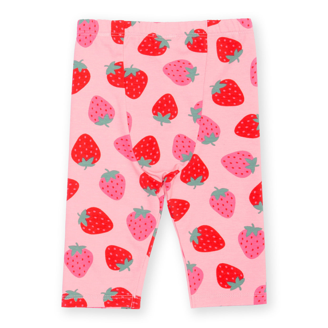 Organic Cotton Pedal Pushers Strawberry Print | Kite Clothing