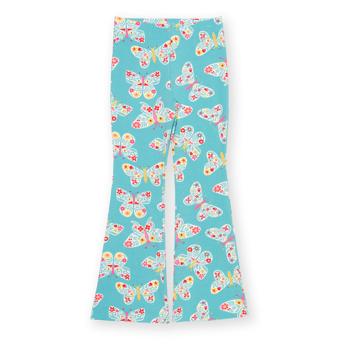 Organic Cotton Legging Flares Butterfly Print | Kite Clothing