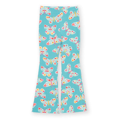 Organic Cotton Legging Flares Butterfly Print | Kite Clothing