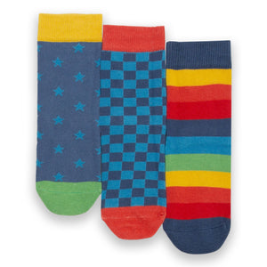 Kite organic Checkerboard socks