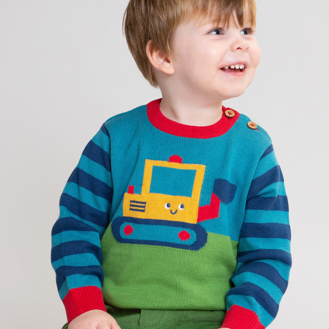 Organic Cotton Sweater - Cherry Picker
