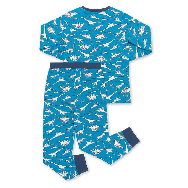 Kite organic Dinosaur pajamas, back