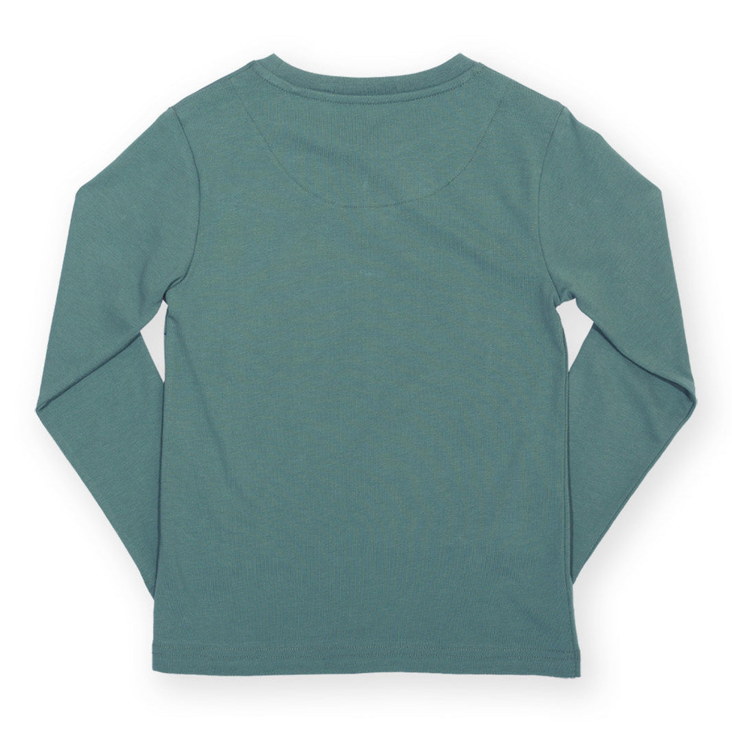 Organic Cotton Long Sleeve T-Shirt - Team Dinosaur