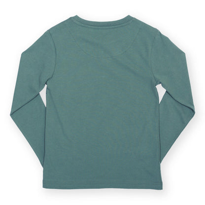 Organic Cotton Long Sleeve T-Shirt - Team Dinosaur