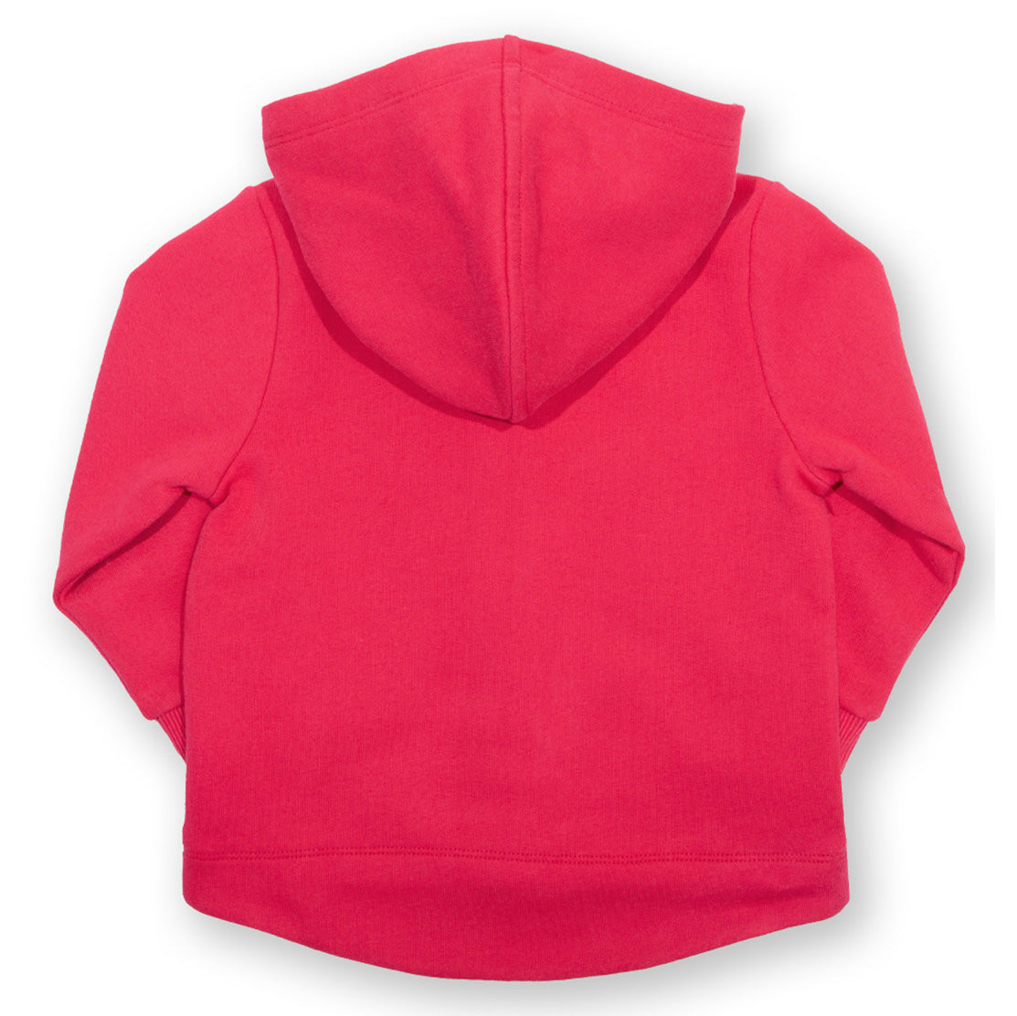 Kite Clothing Organic Girls' Hooded Sweatshirt- Raspberry Ditsy