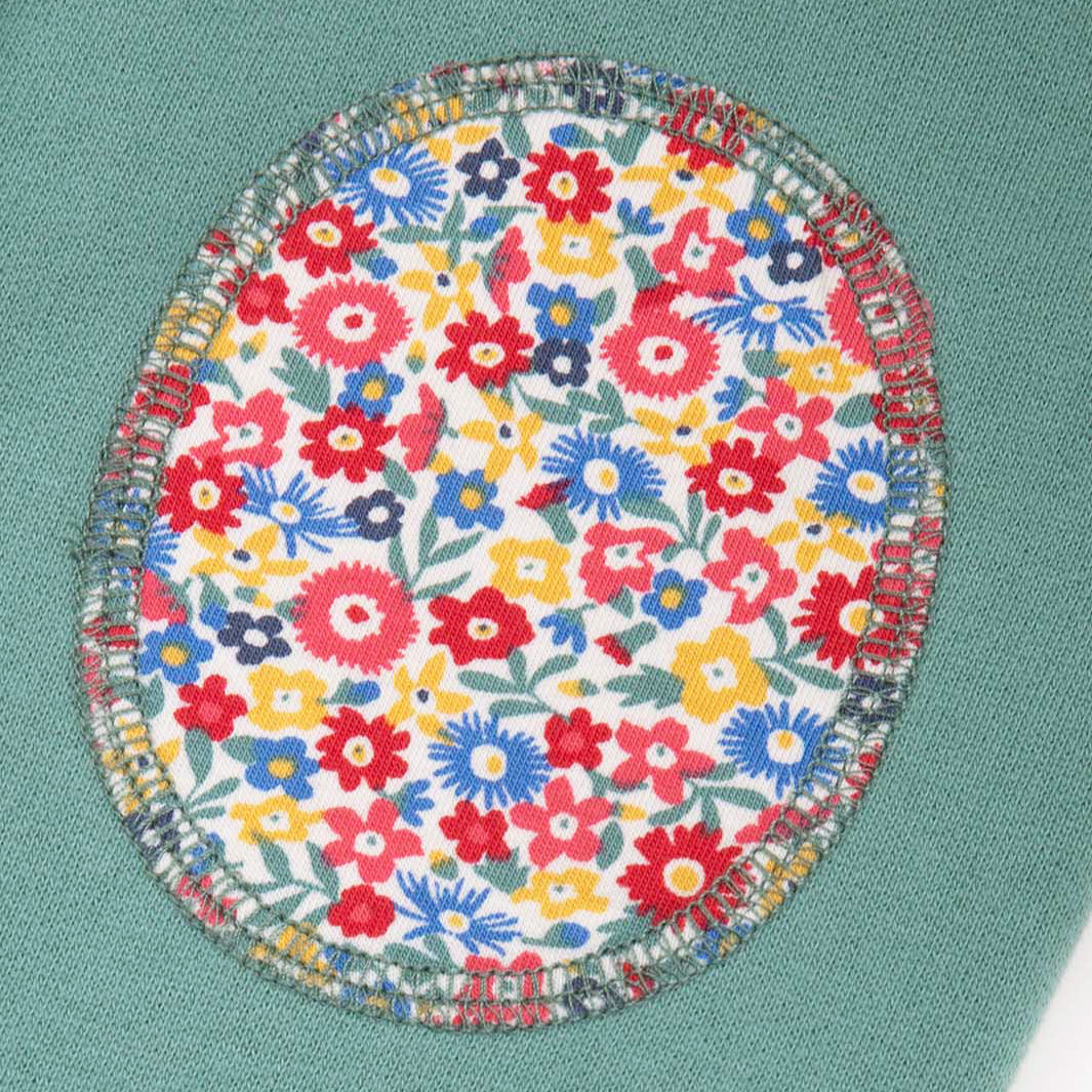 Kite Clothing Organic Girls' Joggers- Thyme Ditsy